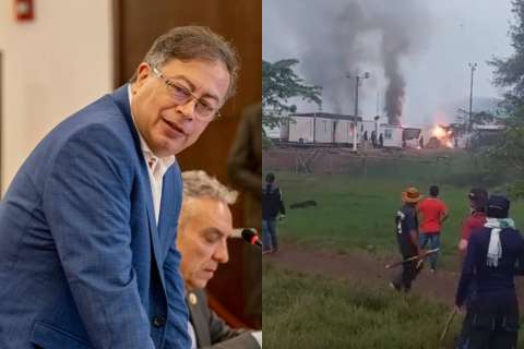 Petro ordena detener violencia en Caquetá ante protestas que dejan dos muertos