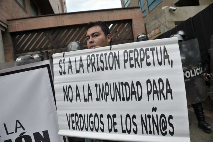 La cadena perpetua a violadores de niños es un tema que genera también división en la opinión pública.
/ Óscar Pérez - Archivo El Espectador