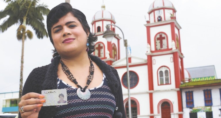 La primera mujer trans con cédula en Pueblo Rico, Risaralda