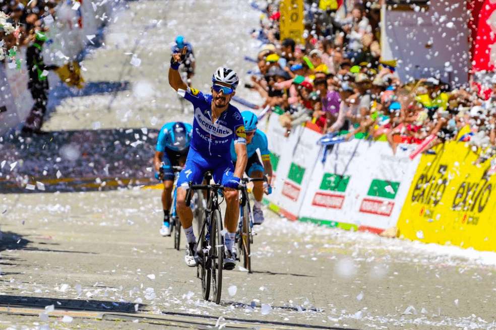 El francés Julian Alaphilippe correrá el Tour Colombia 2020. / Archivo
