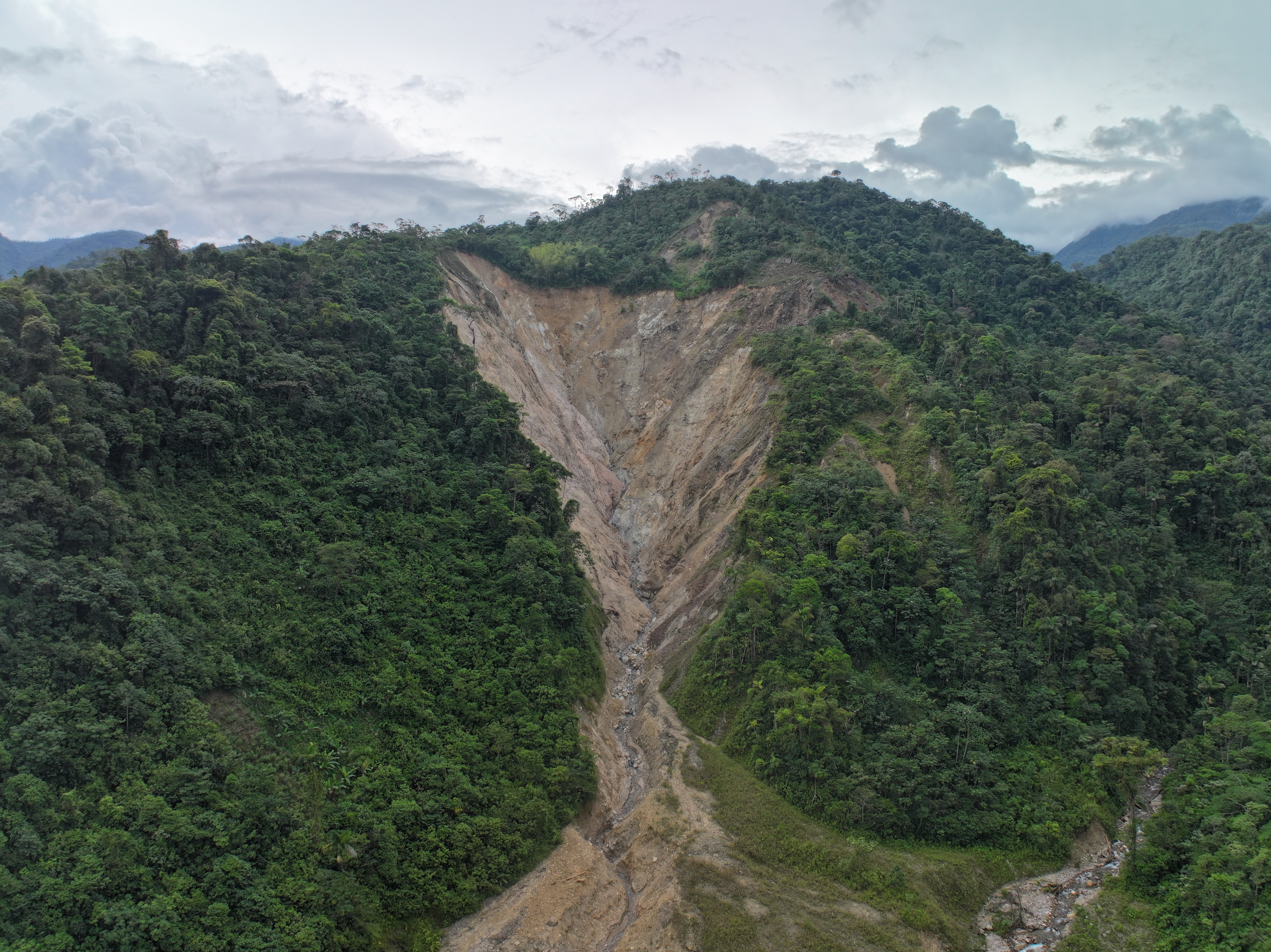 Minería de cobre en Mocoa, Putumayo.