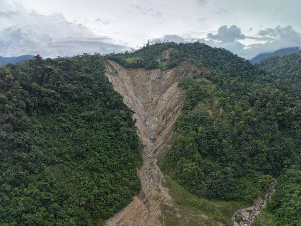 Minería de cobre en Mocoa, Putumayo.