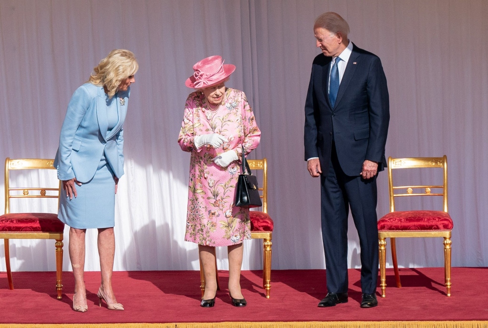 Reina Isabel 2021 Biden