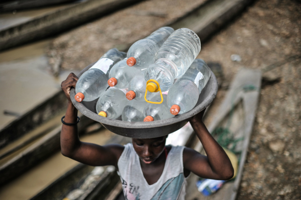 Esta es una de las fotografías que hacen parte de la muestra “No hay agua”. / Luis Ángel.
