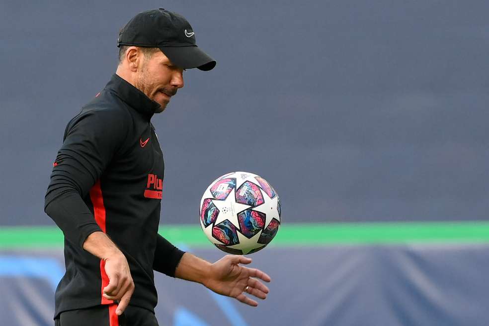 Desde que tiene memoria, el "Cholo" Simeone siempre ha sido feliz con una pelota cerca.