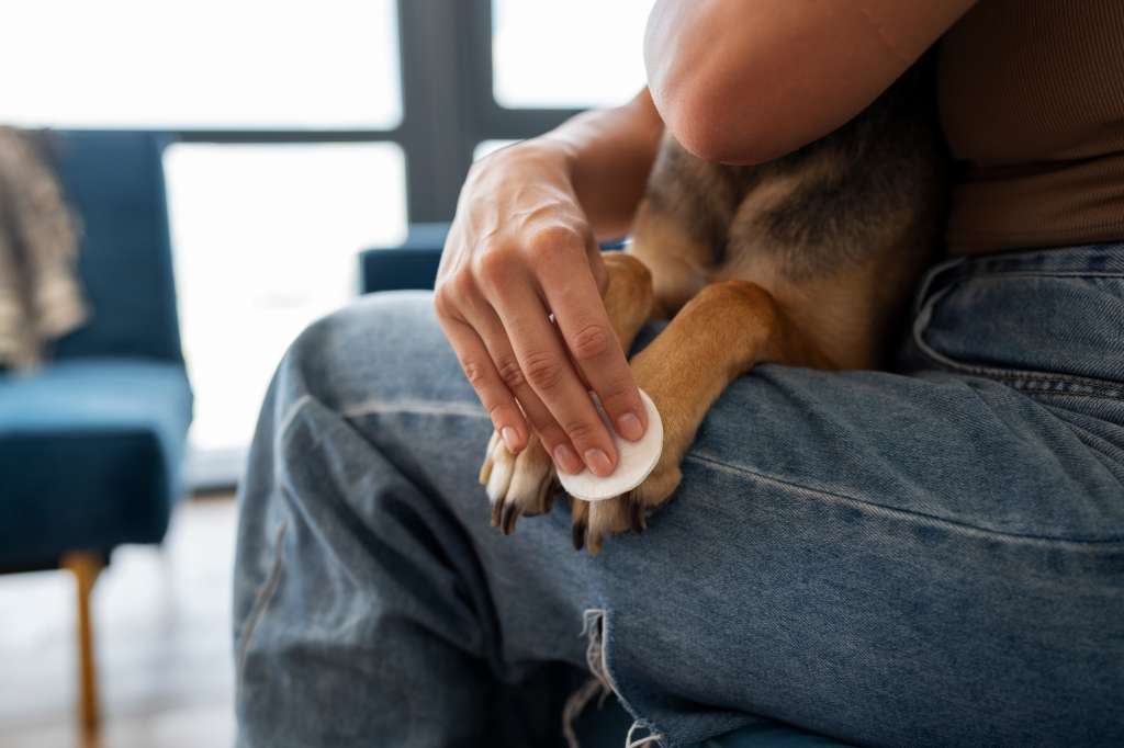 Cómo desinfectar a su perro al volver de la calle en cinco pasos