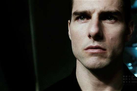 Película Minority report con Tom Cruise en SPACE