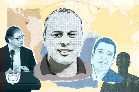 Barbero colombiano sería socio de narco albanés al que Petro acusa de querer matarlo