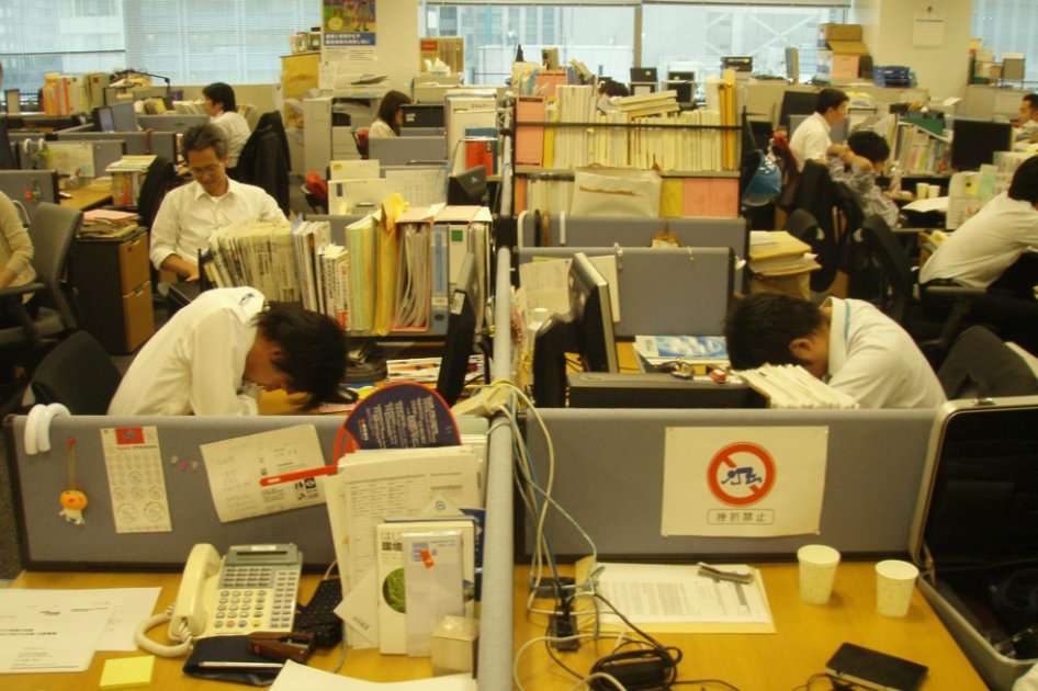"Karoshi" significa muerte por exceso de trabajo en japones. / Flickr