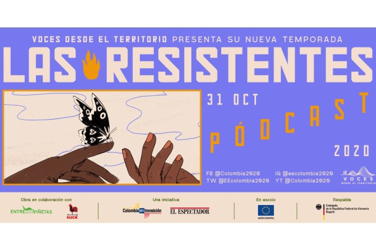 Llegan Las Resistentes, la nueva temporada del pódcast Voces desde el Territorio
