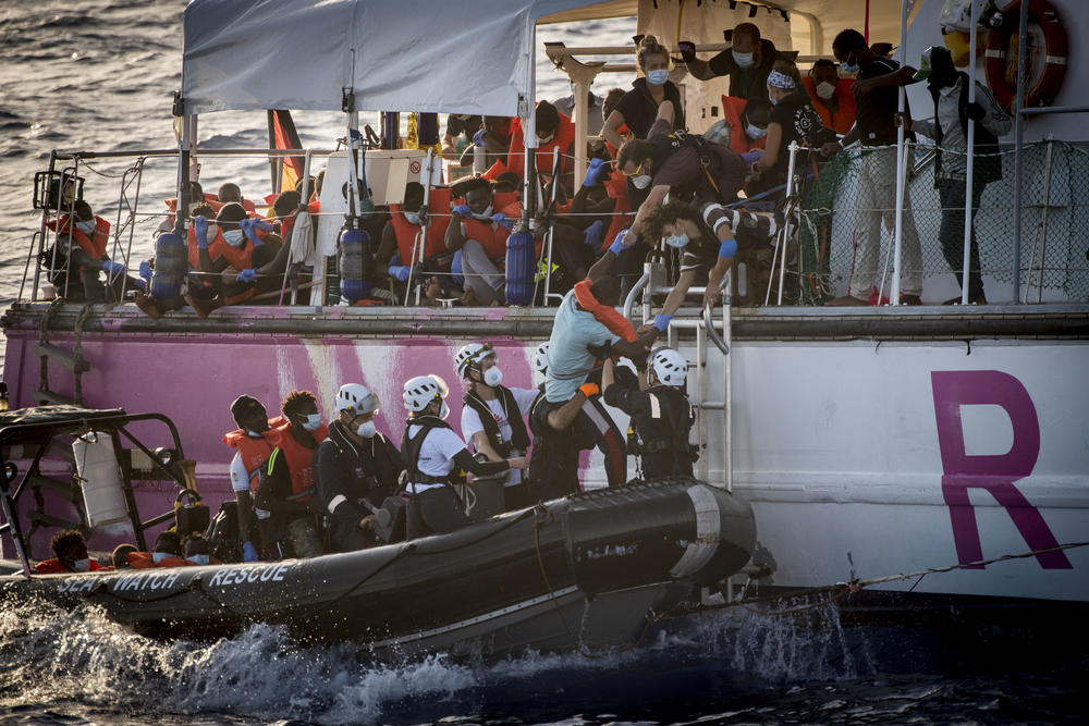 Mediterráneo barcos rescate 2020