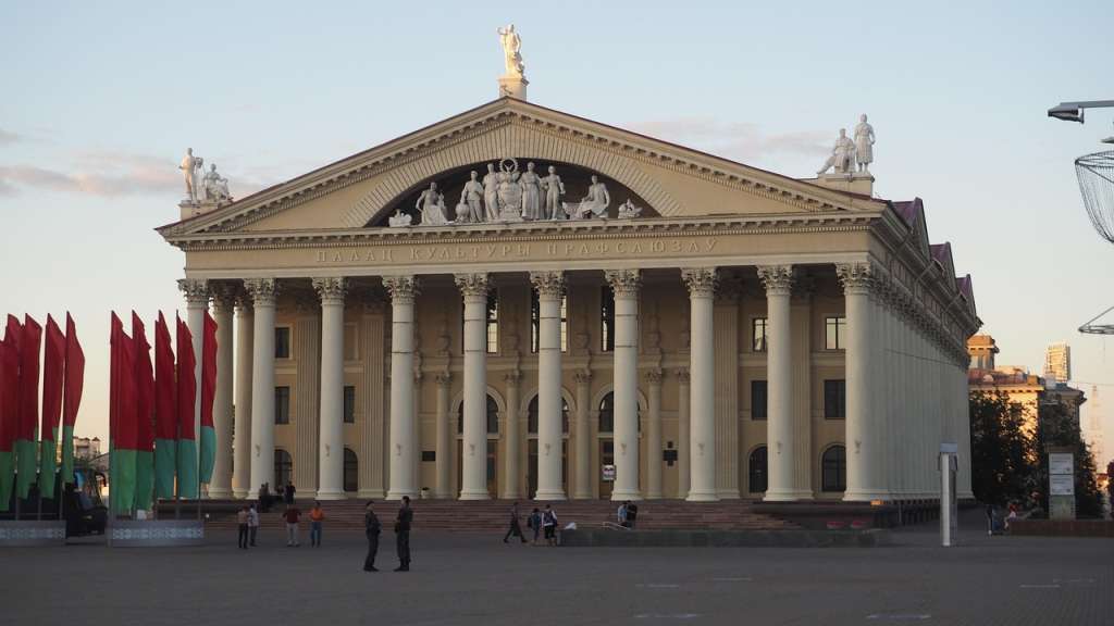 La casa de la cultura y Bielorrusia.