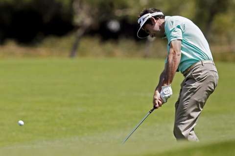 El chileno Felipe Aguilar, con 68 golpes, lidera el Abierto de España