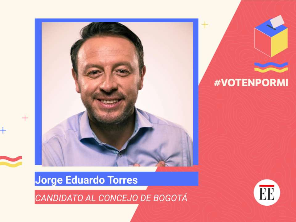 Jorge Eduardo Torres Camargo, de Alianza Verde, quiere regresar al Concejo de Bogotá.