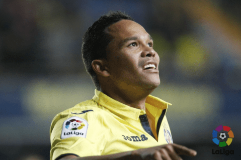 Carlos Bacca anotó triplete y fue ovacionado ante el Celta de Vigo