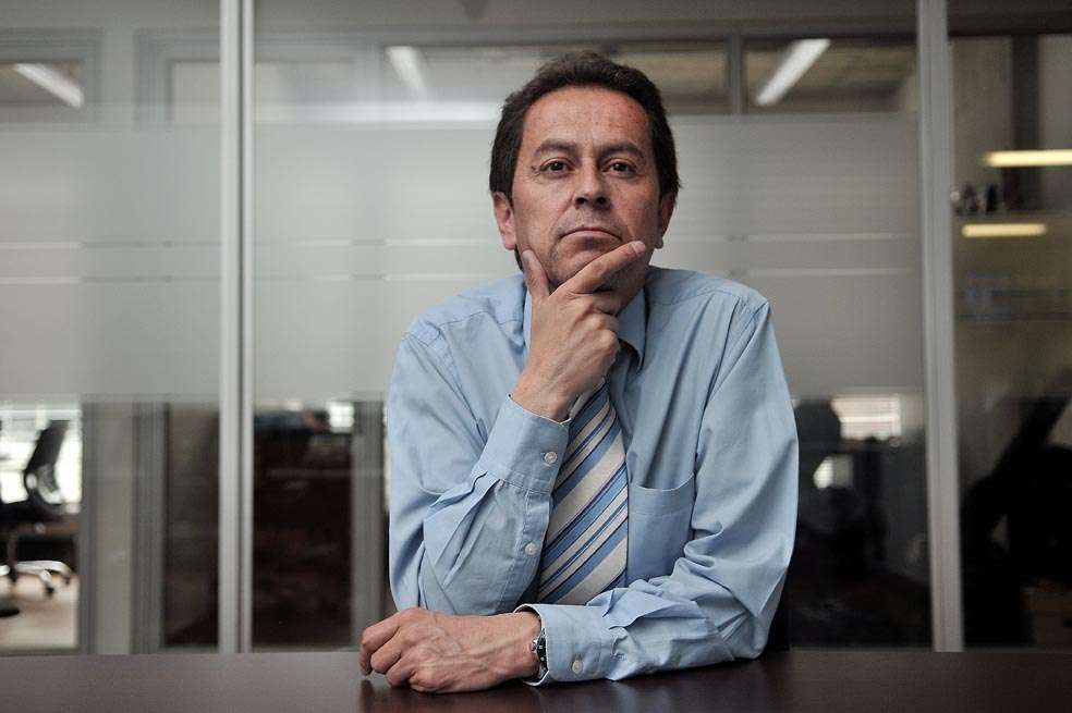 Alberto Medina, director de Información de Caracol Televisión. / Gustavo Torrijos