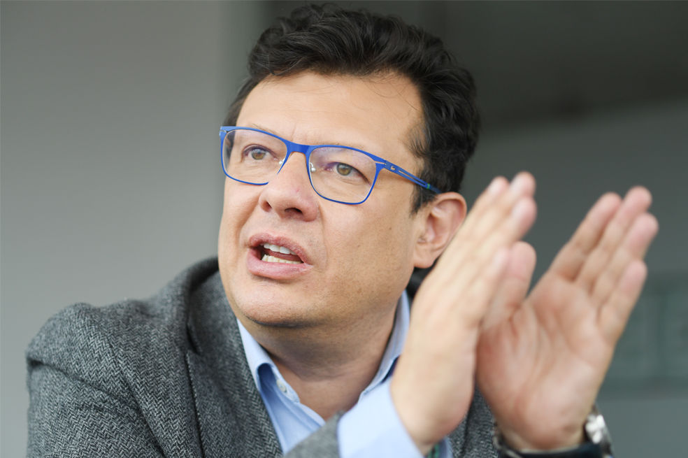 Pese al aval de la Colombia Humana y del Mais, Morris no cuenta con pleno apoyo del movimiento debido a las denuncias de su exesposa, por presunta violencia intrafamiliar. / Cristian Garavito - El Espectador