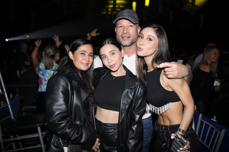 Liliana Machado, Camila Sarria, Roberto Restrepo y Daniela Sarria