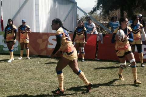 Las damas del rugby colombiano perdieron el tercer puesto ante Uruguay