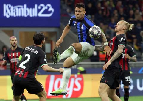 Liga de Campeones: Inter pegó primero en el ‘derby de la madonnina’