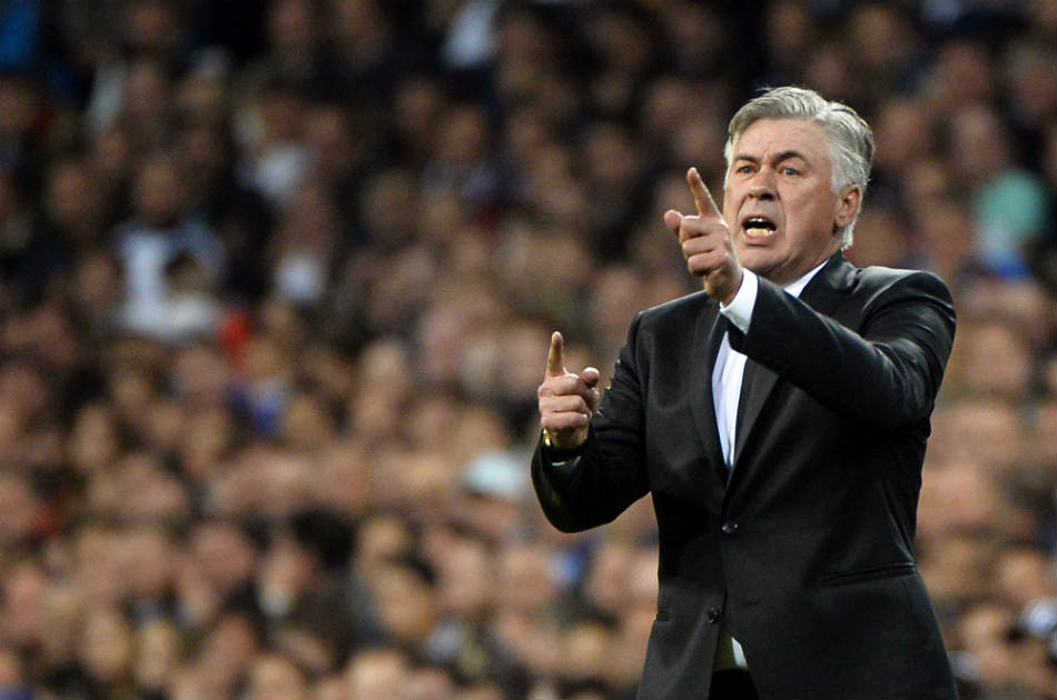 Carlo Ancelotti, DT del Real Madrid. / AFP