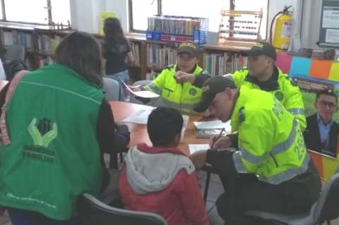 Rescatan en Bogotá a ocho menores que, al parecer, se dedicaban a la mendicidad
