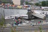 Imágenes de la tragedia ferroviaria en España