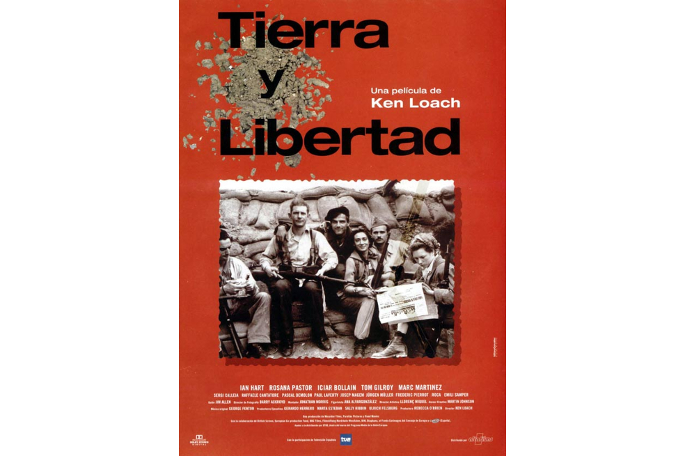 Para la película "Tierra y Libertad", Ken Loach recogió testimonios sobre la guerra civil española.