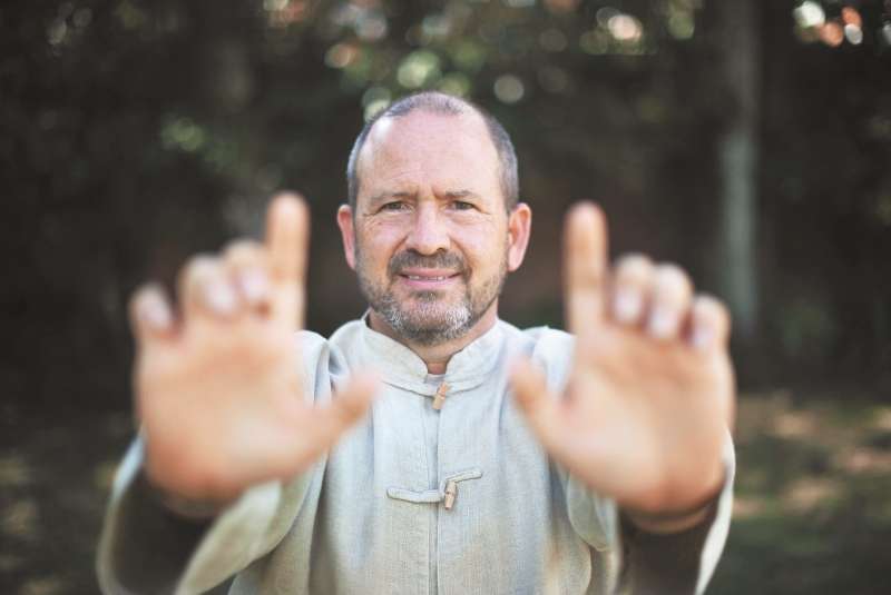 Desde 2001, Rafael Castro practica la tradición Shaolin y es discípulo de Wong Chun Nga. / Gustavo Torrijos - El Espectador