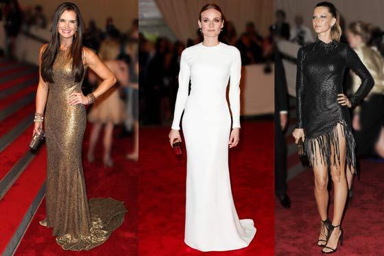 Celebridades bien vestidas en el Met de N.Y