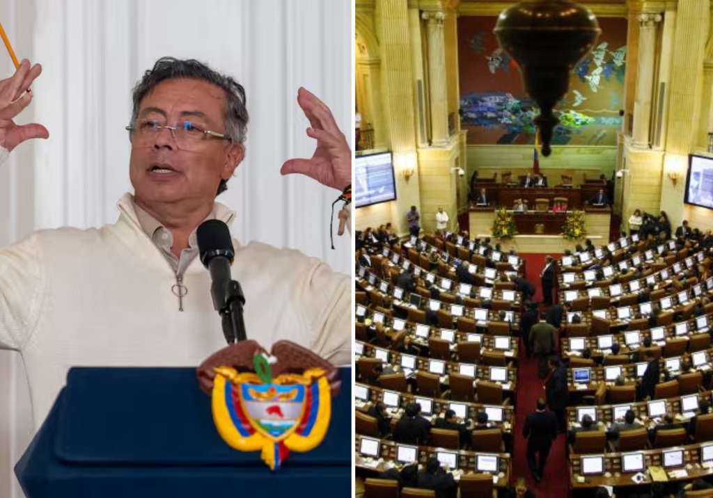 Presidente Gustavo Petro/Congreso de la República.