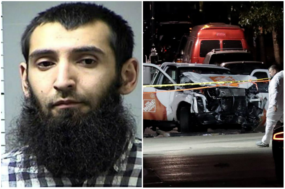 Sayfullo Saipov, de 29 años, que llegó a Estados Unidos en marzo de 2010, amaneció hoy por primera vez en una celda de Nueva York.