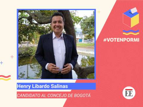 Henry Salinas trabajará para reducir la impunidad en Bogotá #Votenpormí