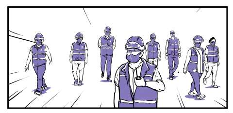 Cómic: Los guardianes de la reconciliación en Cali que fueron enemigos en la guerra