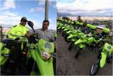 Policía de la localidad de Usaquén recibió 53 nuevas motocicletas