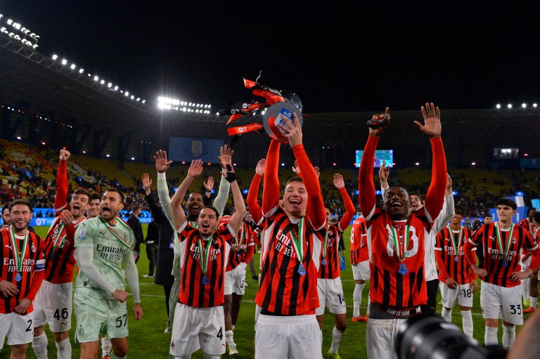 AC Milan se coronó supercampeón de Italia tras una remontada épica contra Inter