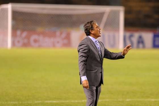Jorge Luis Pinto, nuevo entrenador de la Selección de Honduras. Foto: AFP