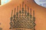 Tatuado por un monje budista en Tailandia