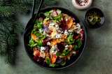 Paso a paso para hacer ensalada navideña con aderezo de maracuyá
