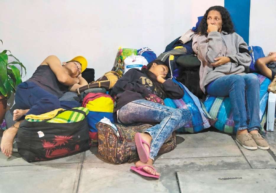  Desde 2017 empezó una de las migraciones más criticas de venezolanos que salieron a otros países.  / EFE
