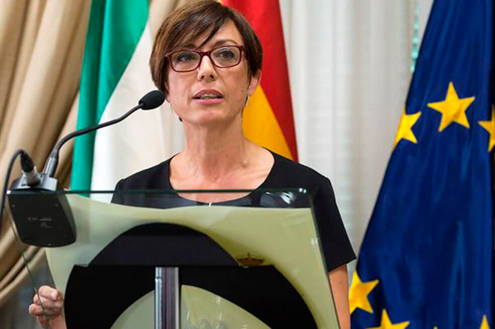 María Gámez Gámez es la primera mujer en hacerse cargo de la Dirección General de la Guardia Civil española. / Foto: EFE