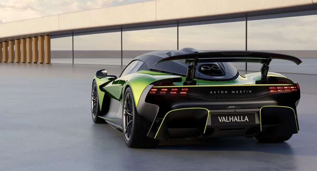 El 'hypecar' deportivo Valhalla, de Aston Martin.