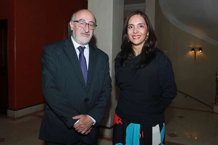 Juan Lozano y Paola Garcia
