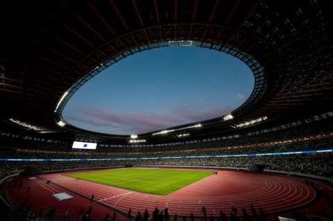 El estadio olímpico que presentó Tokio, diseñado para afrontar el intenso calor