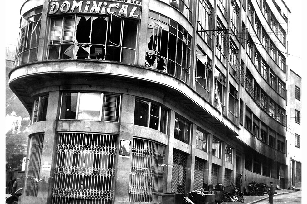 El incendio quemó todo el archivo de El Espectador.