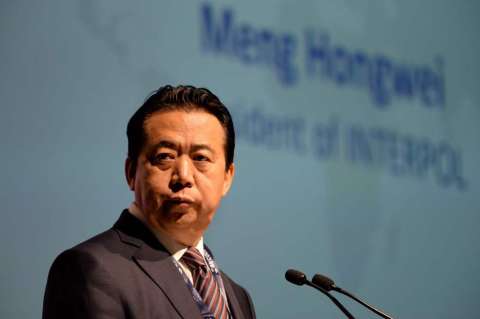 El misterioso paradero del exjefe de Interpol