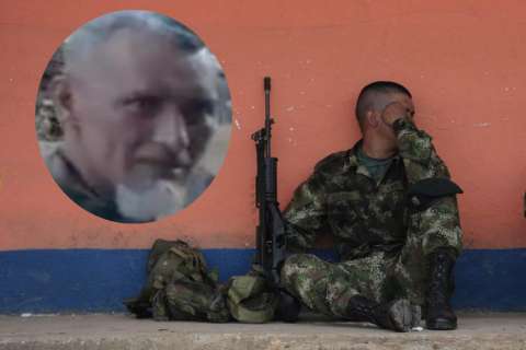 Él es alias “Ramiro”, presunto líder del Eln por el que iban las tropas retenidas en Chocó