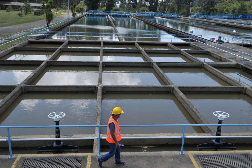 En la planta de tratamiento Tibitoc se hace el tratamiento para el agua del occidente de la ciudad, así como para los municipios Gachancipá, Cajicá, Chía, Soacha, Funza, Mosquera y Madrid. / Gustavo Torrijos – El Espectador