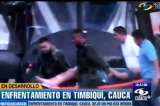 Un policía herido dejan enfrentamientos en Timbiquí, Cauca