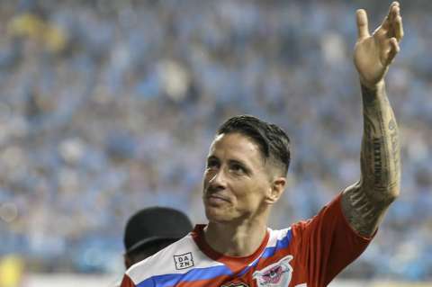 Fernando Torres tras su último partido: “Gracias al fútbol por haberme hecho tan feliz”